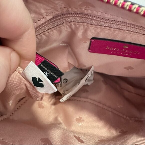 Kate Spade Rosie Small Crossbody Bag in Festive Pink - Picture 12 of 14